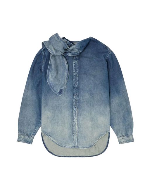 Denim Shirts DIESEL en coloris Blue