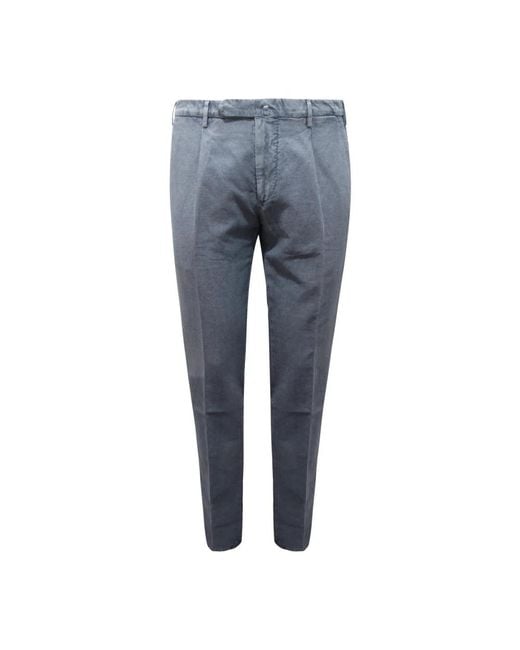 Santaniello Blue Chinos for men