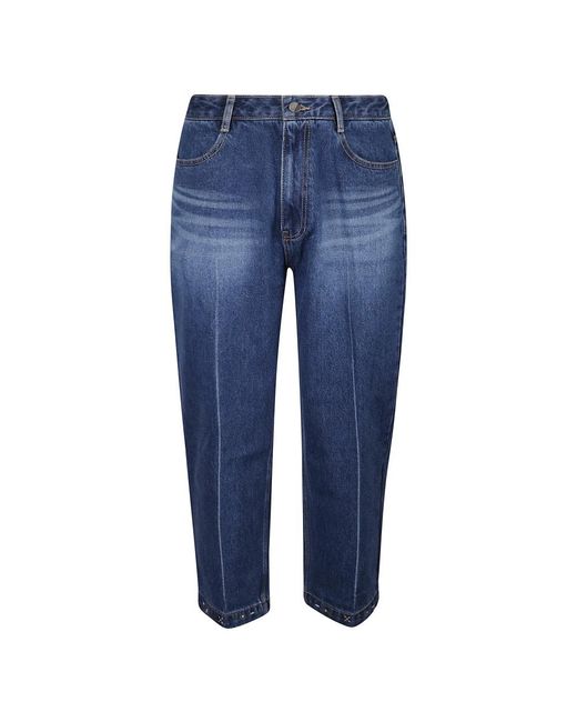 Cropped Jeans Adererror de hombre de color Blue