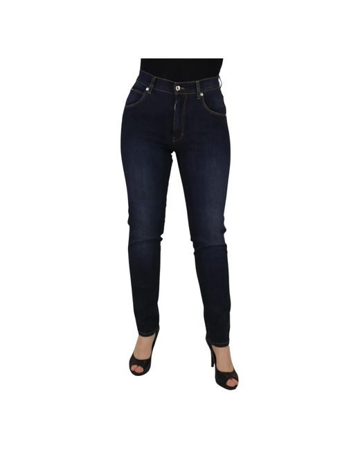 Pantaloni e jeans in denim esclusivi per donne alla moda di Dolce & Gabbana in Blue