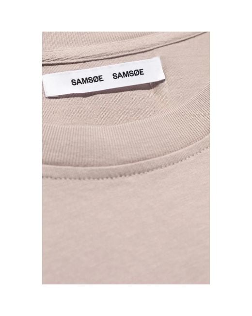 Tops > t-shirts Samsøe & Samsøe pour homme en coloris Gray