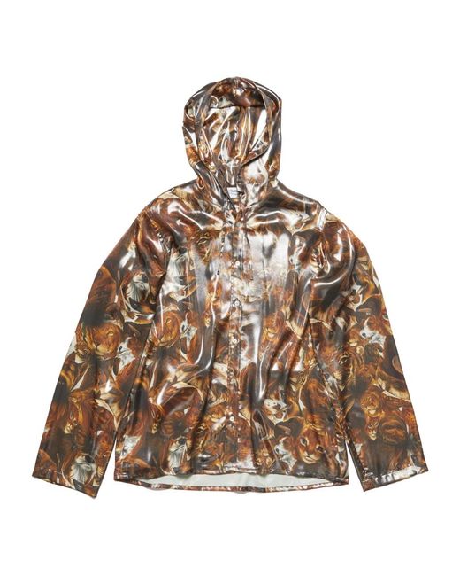 Jackets > rain jackets Acne pour homme en coloris Brown