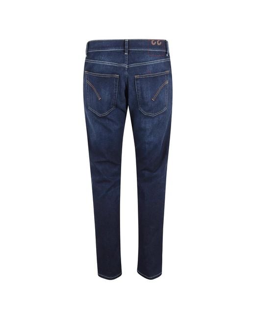 Dondup Blue Slim Fit Jeans for men