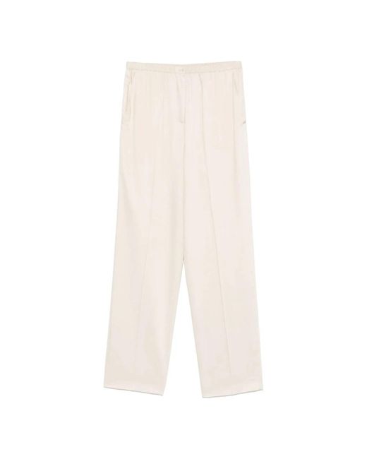 Joseph Natural Straight Trousers