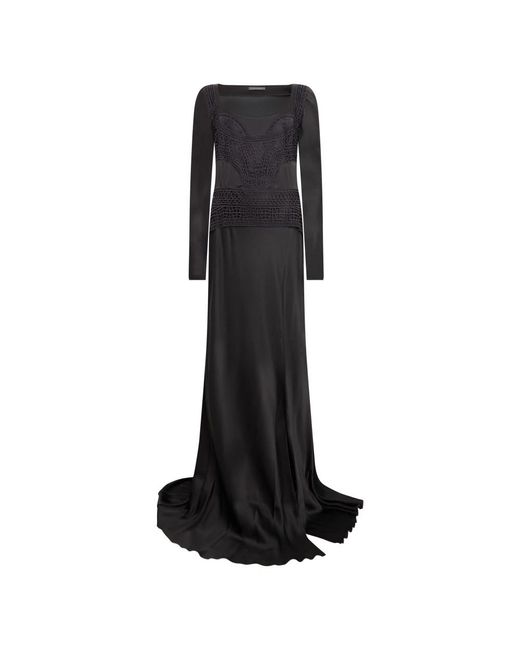 Alberta Ferretti Black Gowns