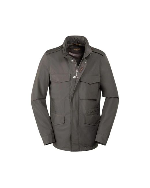 Moorer Gray Light Jackets for men