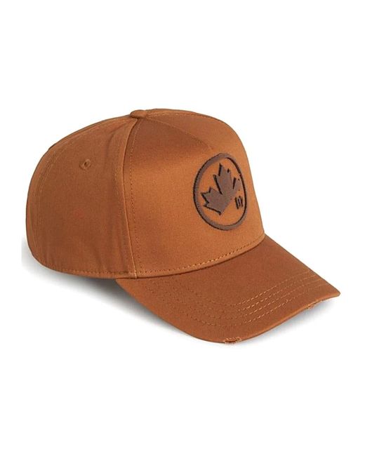 Caps DSquared² de hombre de color Brown