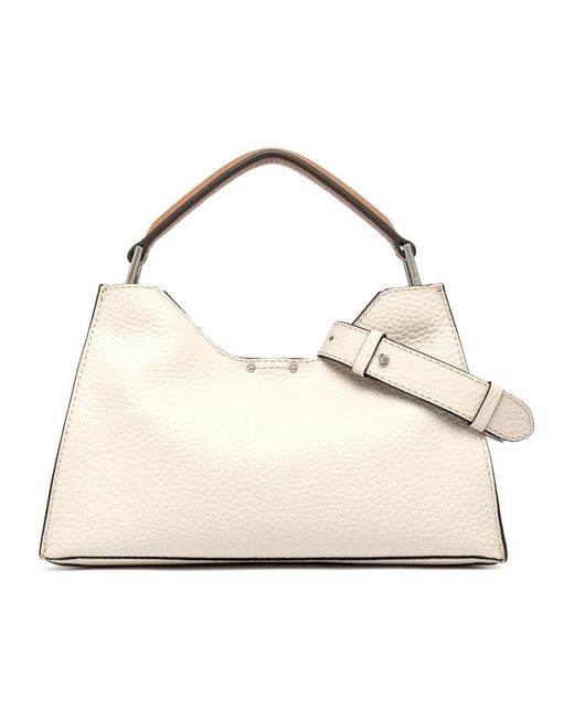 Gianni Chiarini Tassen ,Leer Aurora Tas in het Natural