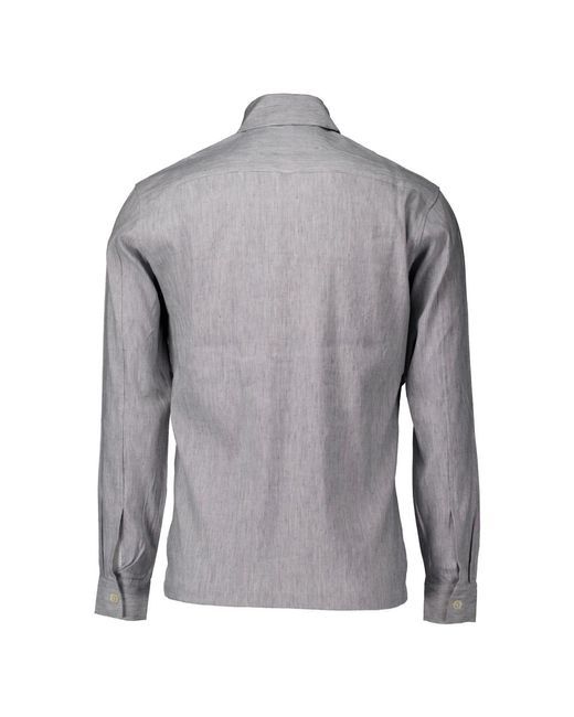 Gentiluomo Jassen ,Grijs ,Stijlvolle Overshirts in het Gray voor heren