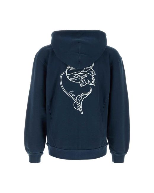 KENZO Blue Zip-Throughs for men