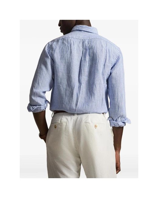 Ralph Lauren Blue Casual Shirts for men