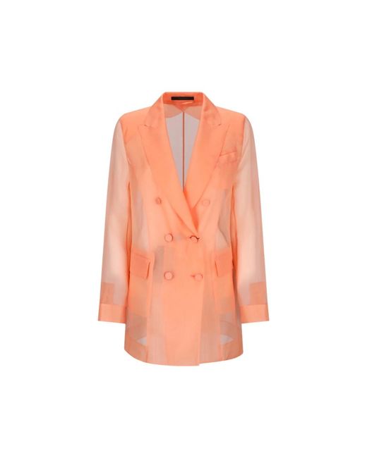 Max Mara Orange Blazers