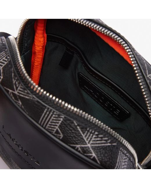Lacoste Borsa A Tracolla Monogram in het Black