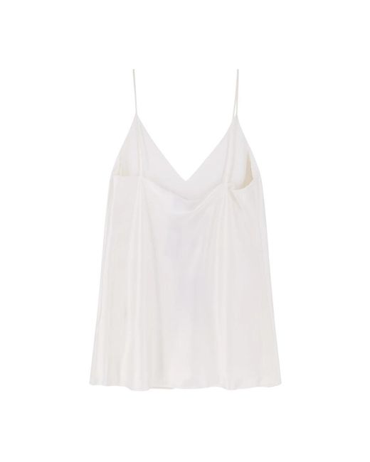 Max Mara Tops ,Wit ,Sleeveless Tops in het White