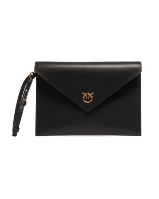 Pinko Black Clutches