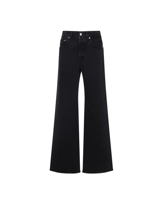 Jacquemus Wide Jeans in het Black