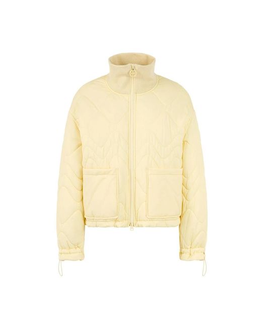 Marc Cain Gewatteerd Outdoor Jack in het Yellow