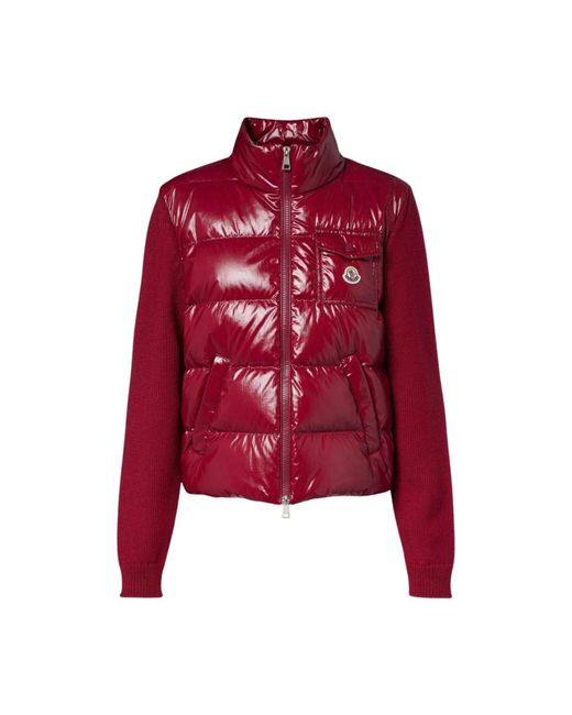 Moncler Red Winter Jackets