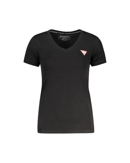 Guess Black T-Shirts