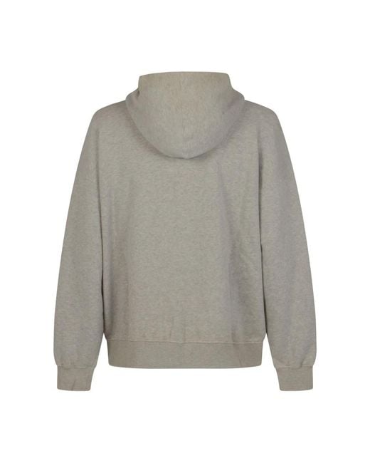 Golden Goose Deluxe Brand Gray Hoodies for men
