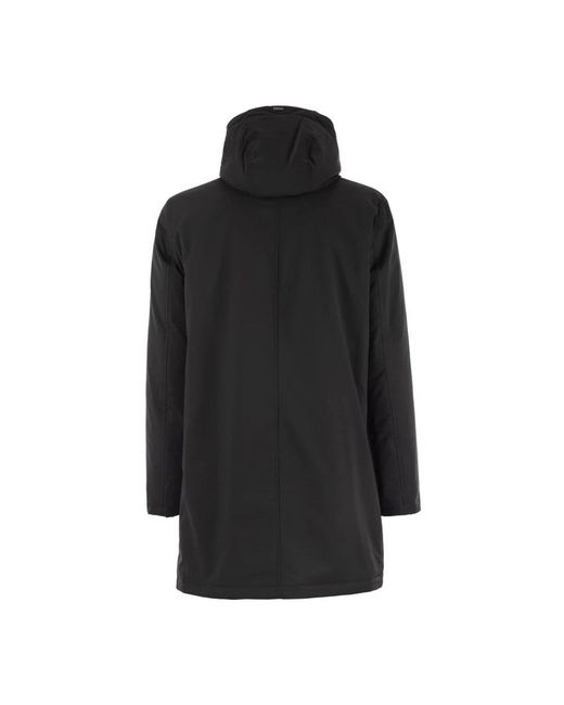 Herno Lange Parka in het Black voor heren