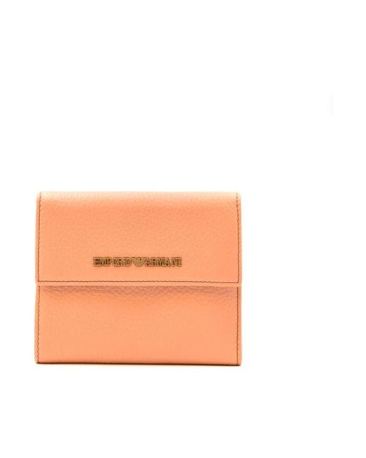 Emporio Armani Orange Wallets & Cardholders