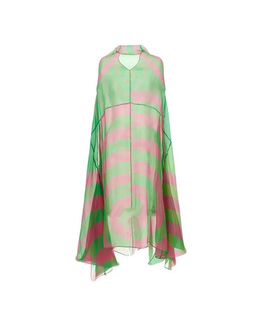 Dries Van Noten Green Kimonos