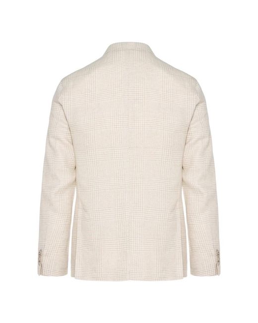 Barba Napoli White Blazers for men
