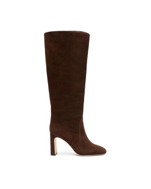 Stuart Weitzman Brown Heeled Boots