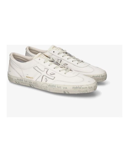 Premiata White Sneakers for men