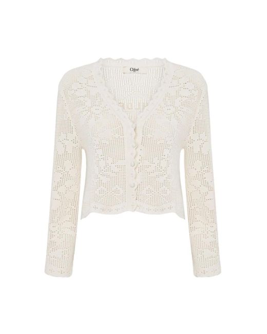 Cardigans Chloé de color White