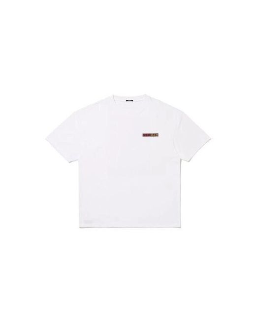 Tops > t-shirts Denham pour homme en coloris White