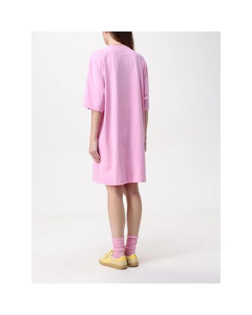 MSGM Pink Short Dresses