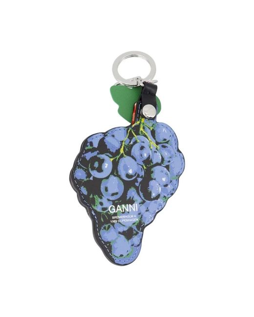 Ganni Blue Grape Wallet