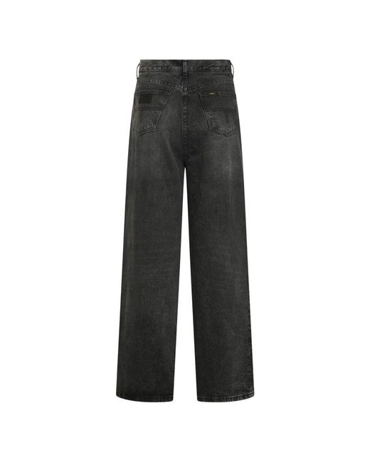 Lois Gray Weit Geschnittene Jeans Mit Reißverschlüssen Vorne