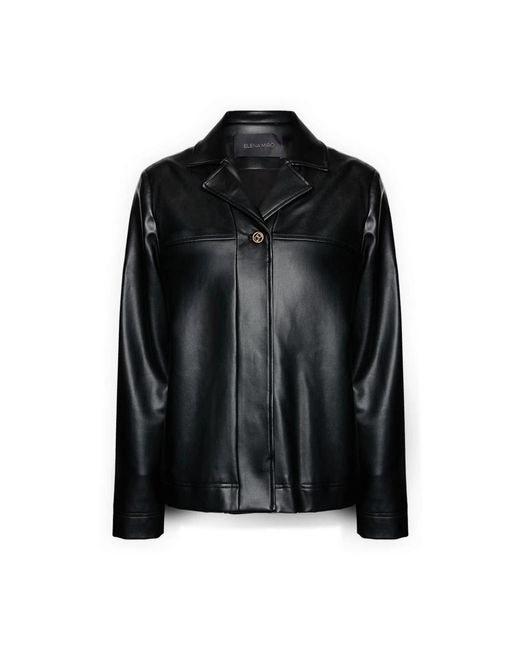 Light Jackets Elena Miro de color Black