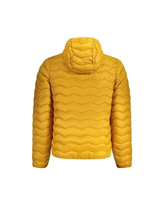 Winter Jackets K-Way de hombre de color Yellow