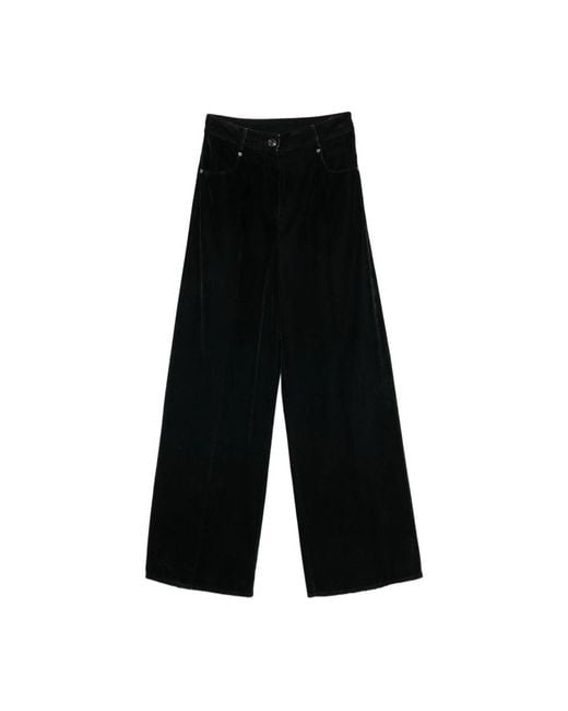 Forte_forte Black Wide Trousers