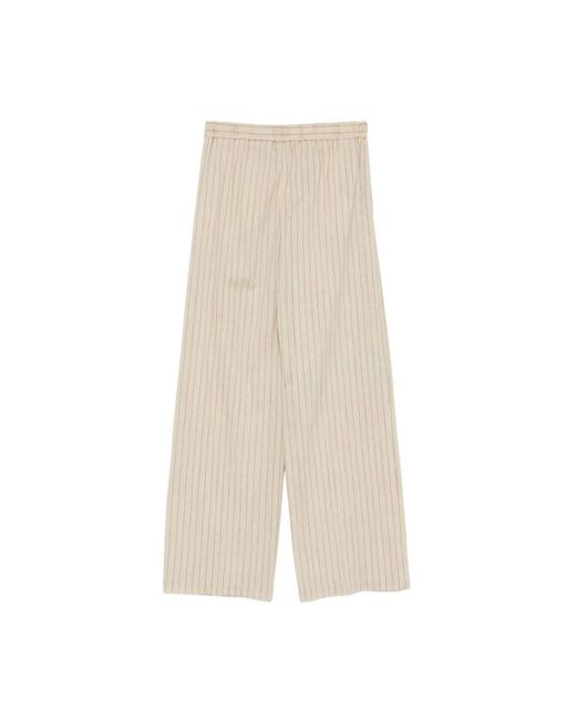 Circolo 1901 Natural Wide Trousers