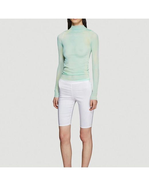 Collina Strada Blue Casual Shorts