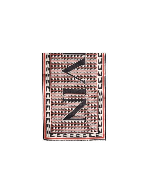 Lanvin Pink Winter Scarves