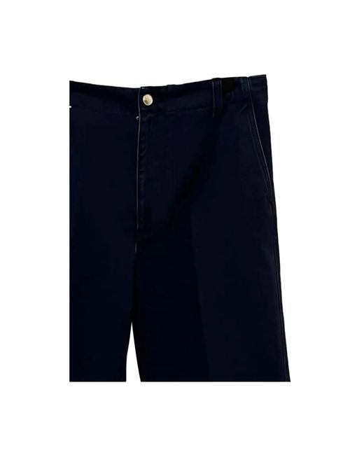 Gucci Chino Met Knoopsluiting in het Blue voor heren