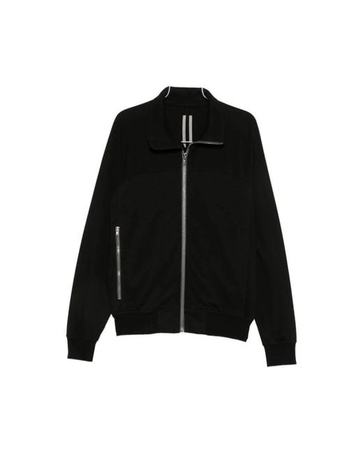 Rick Owens Black Zip-Throughs for men