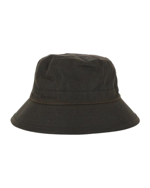 Barbour Black Wachshut