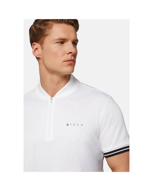 Boggi Polo-shirt aus hochleistungsgewebe in White für Herren