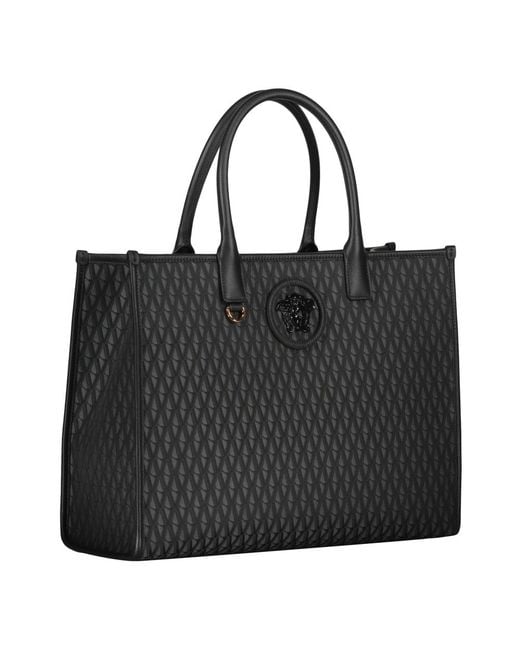 Versace Black Shopping Bags