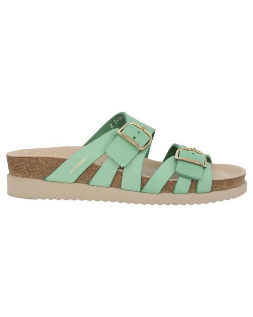 Mephisto Green Grüne -slide-sandale