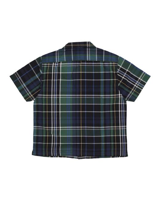 Vans Blue Short Sleeve Shirts for men