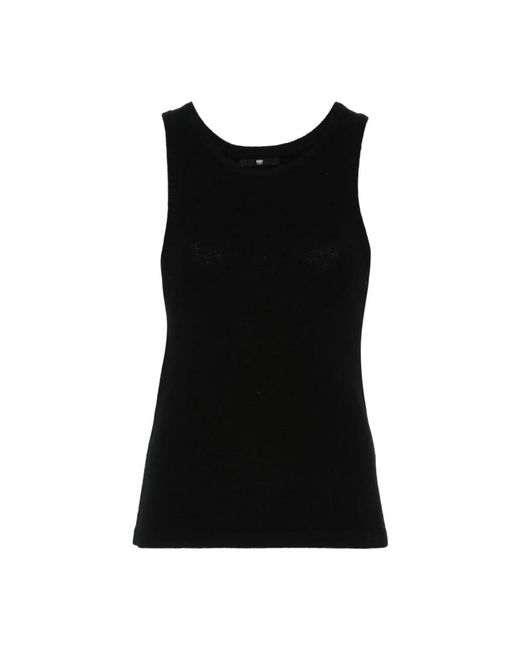 Max & Moi Debardeur Slim Top in het Black