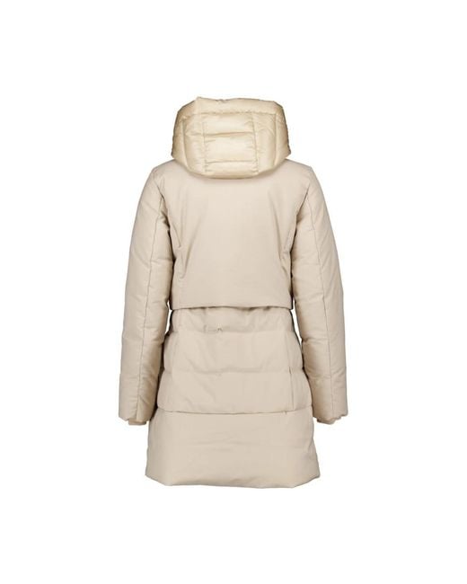 Woolrich Down Jackets in het Natural